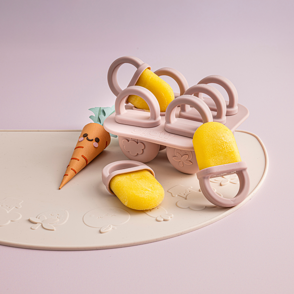 Silicone Popsicle Tray - Blushberry